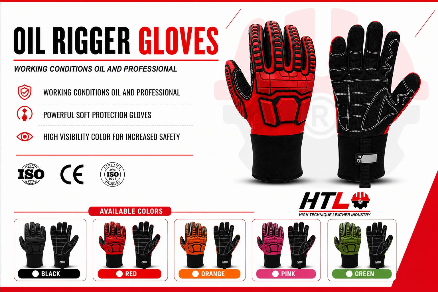 Best Safety Gloves Manufacturer in Pakistan - Industrial Work Gloves Exporter