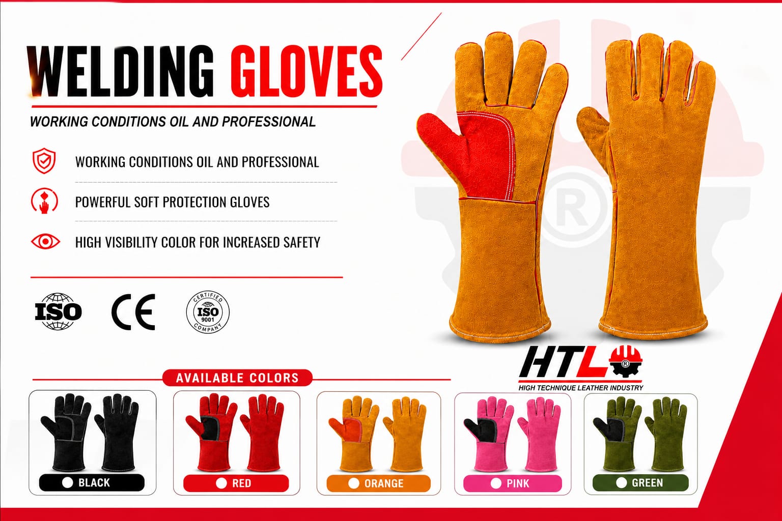 Safety Gloves Manufacturer - Industrial Work Gloves Supplier & Exporter from Pakistan